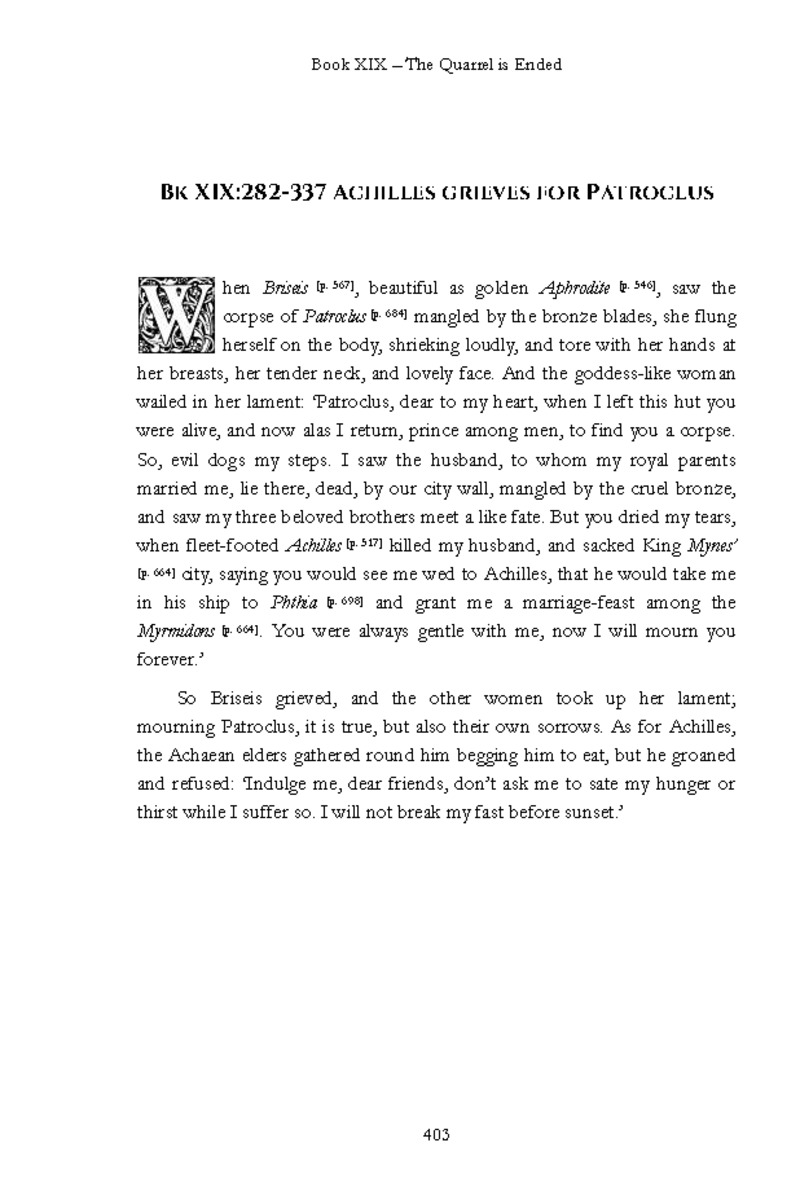 The Iliad - Page 397